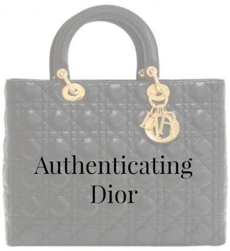 do vintage dior bags have serial numbers|how to check Dior bags.